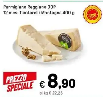 Parmigiano Reggiano DOP 12 mesi Cantarelli Montagna