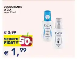 Esselunga DEODORANTE LYCIA offerta