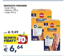 Esselunga Dentastix Pedigree offerta