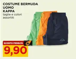 Alì Supermercati Costume bermuda uomo KAPPA offerta