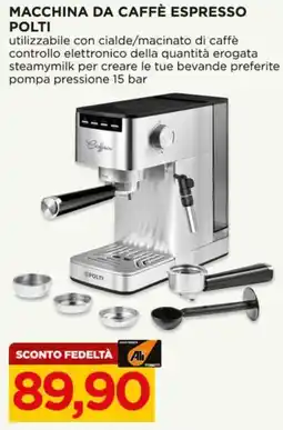 Alì Supermercati Macchina da caffè espresso POLTI offerta