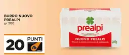 Alì Supermercati Burro nuovo PREALPI offerta