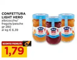 Alì Supermercati Confettura LIGHT HERO offerta