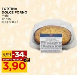 Alì Supermercati Tortina DOLCE FORNO offerta