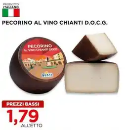 Alì Supermercati Busti Pecorino al vino chianti D.O.C.G. offerta