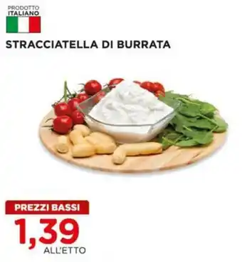 Alì Supermercati Stracciatella di burrata offerta