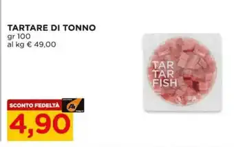 Alì Supermercati Tartare di tonno offerta