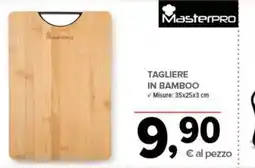 Todis MasterPRO Tagliere in bamboo offerta
