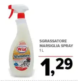Todis Wial Sgrassatore marsiglia spray offerta