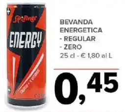 Todis Bevanda energetica regular - zero offerta