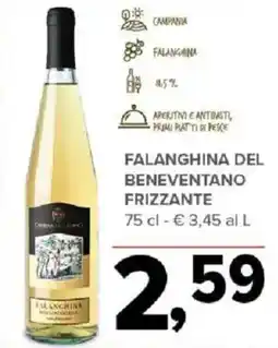 Todis Falanghina del beneventano frizzante offerta