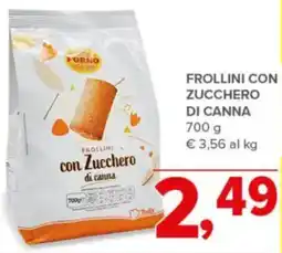 Todis Forno frollini con zucchero di canna offerta