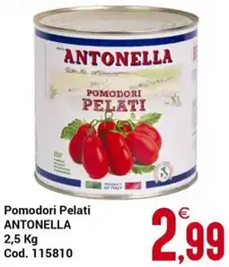 Centro Cash Pomodori Pelati ANTONELLA offerta