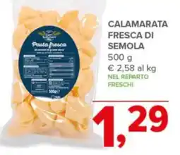 Todis Calamarata fresca di semola offerta
