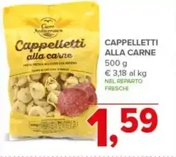 Todis Cuore mediterranco cappelletti alla carne offerta