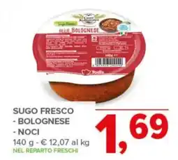 Todis Cuore mediterranco sugo fresco bolognese - noci offerta