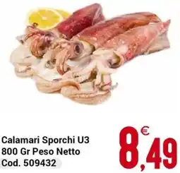 Centro Cash Calamari Sporchi U3 offerta