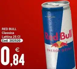 Centro Cash RED BULL Classica Lattina offerta