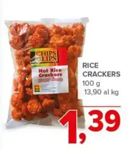 Todis Chips lips rice crackers offerta