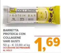 Todis Rice hup barretta proteica con collagene offerta