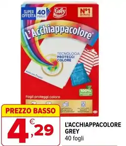 Iperal L'acchiappacolore GREY 40 fogli offerta