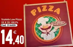 Centro Cash Scatola Low Pizza 33 X 33 offerta