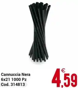 Centro Cash Cannuccia Nera 6x21 offerta