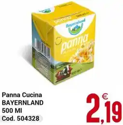 Centro Cash Panna Cucina BAYERNLAND offerta