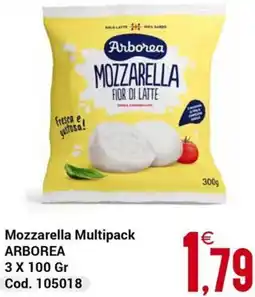 Centro Cash Mozzarella Multipack ARBOREA offerta