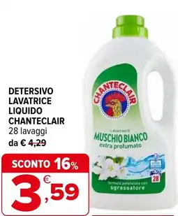 Iperal Detersivo lavatrice liquido CHANTECLAIR offerta