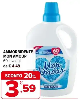 Iperal Ammorbidente MON AMOUR offerta