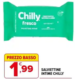 Iperal Salviettine intime CHILLY offerta