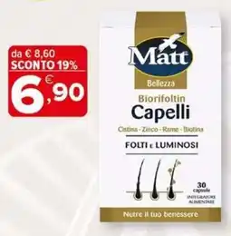 Iperal Matt Biorifoltin Capelli offerta