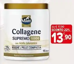 Iperal Matt collagene supremo 10000 con acido laluronico offerta