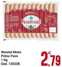 Centro Cash Wurstel Misto Primo Fiore offerta