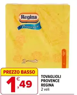 Iperal Tovaglioli provence REGINA offerta
