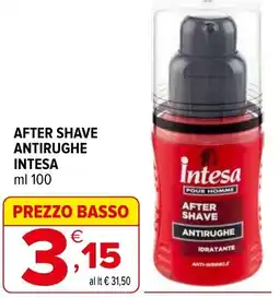 Iperal After shave antirughe INTESA offerta