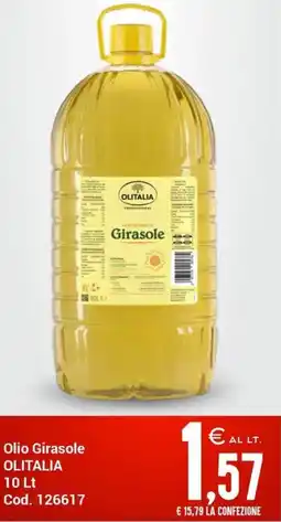 Centro Cash Olio Girasole OLITALIA offerta