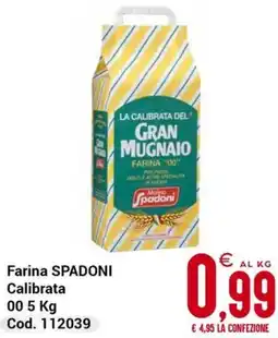 Centro Cash Farina SPADONI Calibrata 00 offerta
