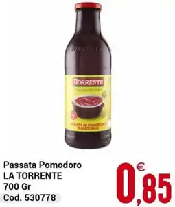 Centro Cash Passata Pomodoro LA TORRENTE offerta