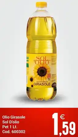 Centro Cash Olio Girasole Sol D'olio offerta