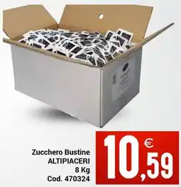 Centro Cash Zucchero Bustine ALTIPIACERI offerta