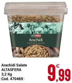 Centro Cash Arachidi Salate ALTASFERA offerta