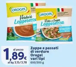 Sigma Superstore Zuppe e passati di verdure Orogel offerta