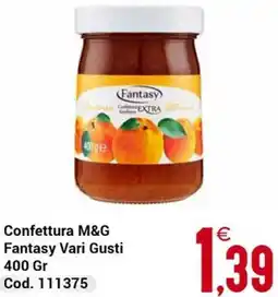 Centro Cash Confettura M&G Fantasy offerta