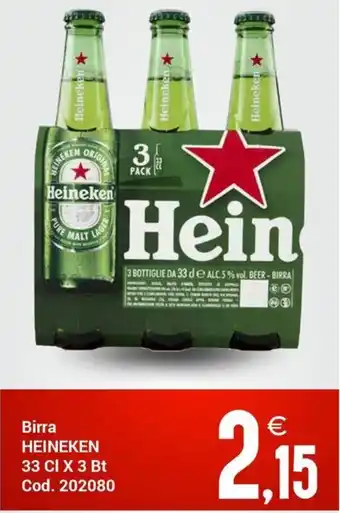 Centro Cash Birra HEINEKEN offerta