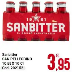 Centro Cash Sanbitter SAN PELLEGRINO offerta