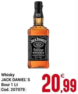 Centro Cash Whisky JACK DANIEL'S Bour offerta