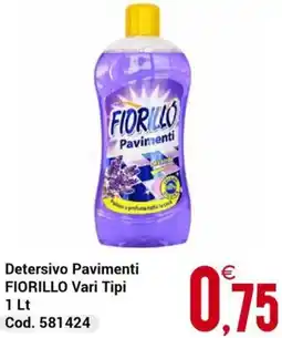 Centro Cash Detersivo Pavimenti FIORILLO offerta