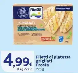 Sigma Superstore Filetti di platessa grigliati Frosta offerta